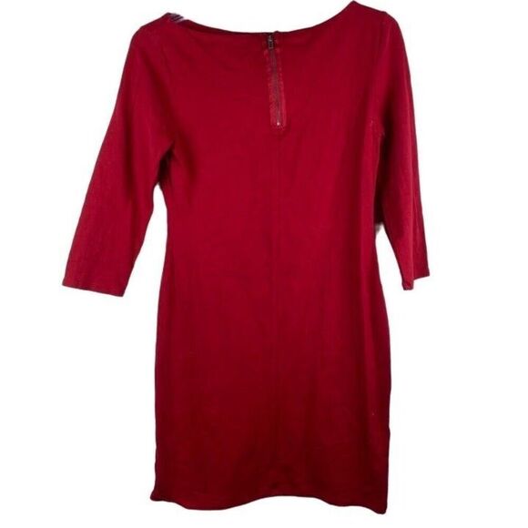 Bright Red T-Shirt Dress - Picture 1 of 4